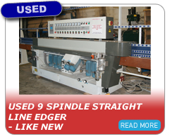 Used 9 Spindle Straight Line Edger - Like New